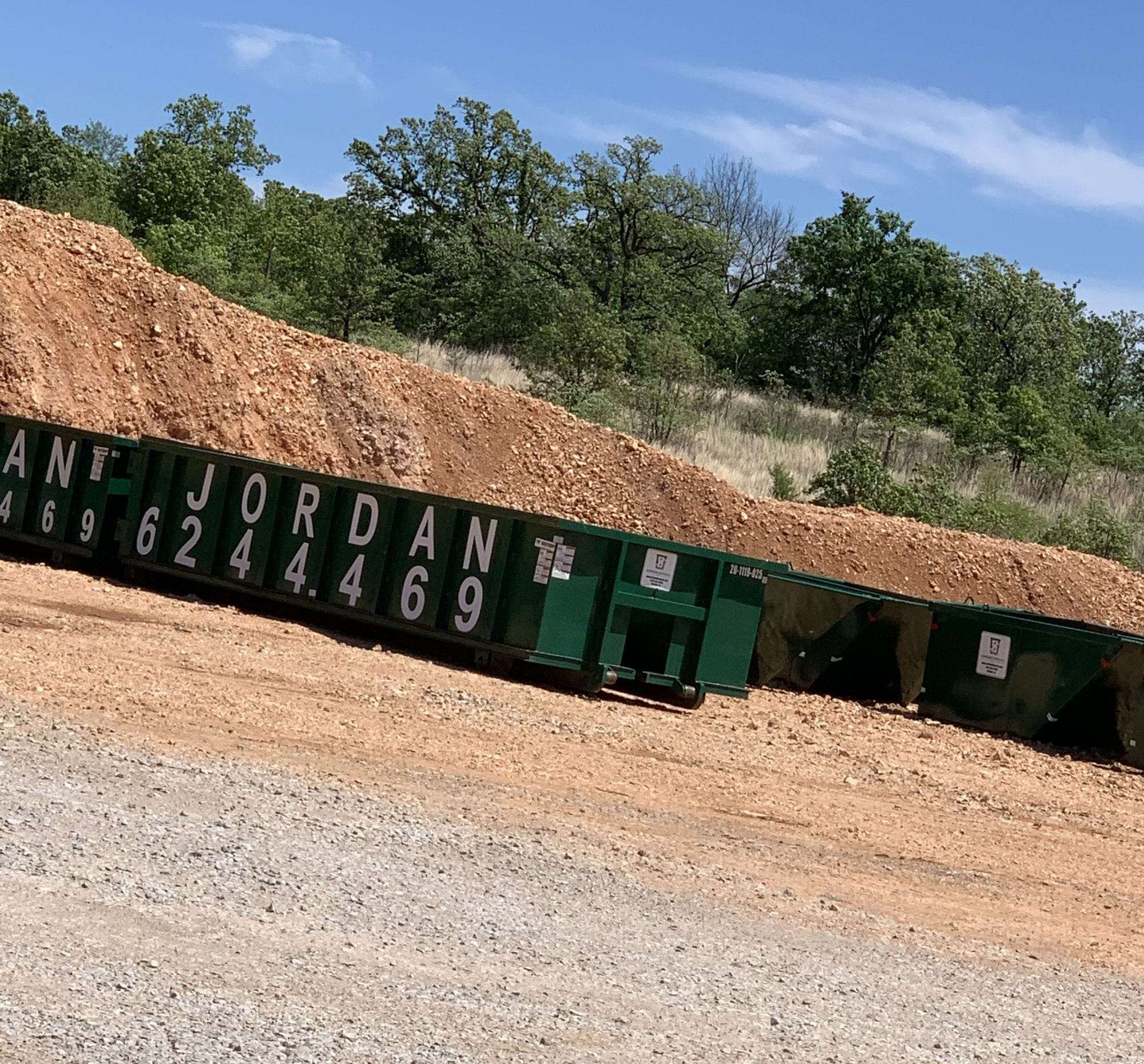 20 yard dumpster